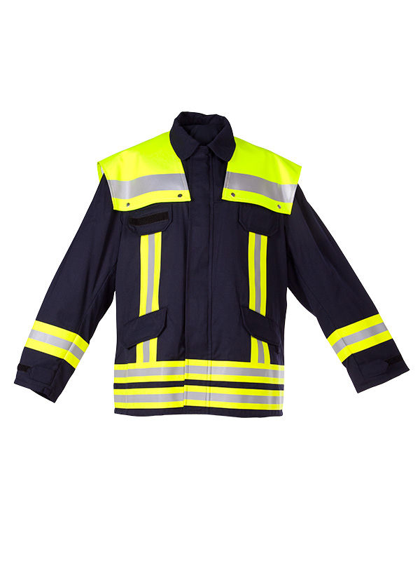 Jacke OBERSTDORF, BW, Koller GELB, 100 % Baumwolle