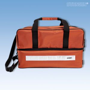 Notfalltasche, orange, leer