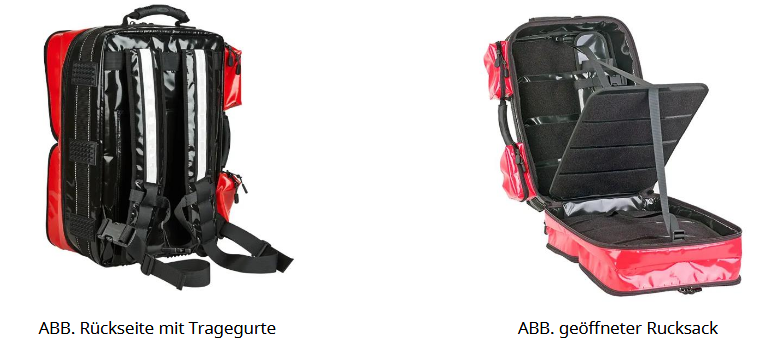 TKW Medical Backpack rot