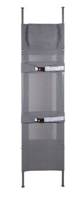 Krankentrage N DIN 13024, 2-fach klappbar, 2-Gleit-/ 2-Rollf