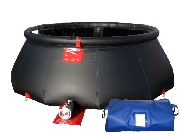 Offener selbstaufrichtender Faltbehälter aus PVC