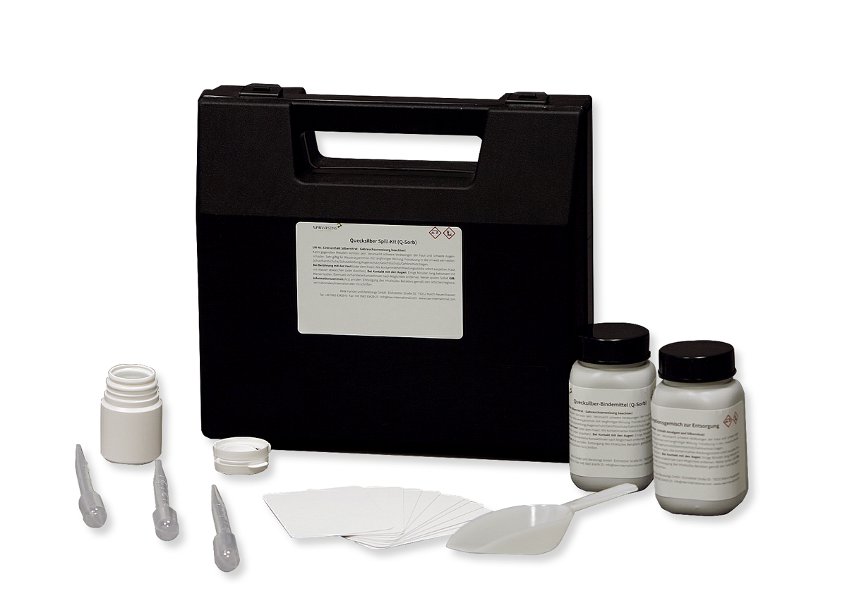 Quecksilber-Notfall-Set