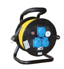 Leitungstrommel GIFAS 230 V 50 m lang nach DIN EN 61316 Schu