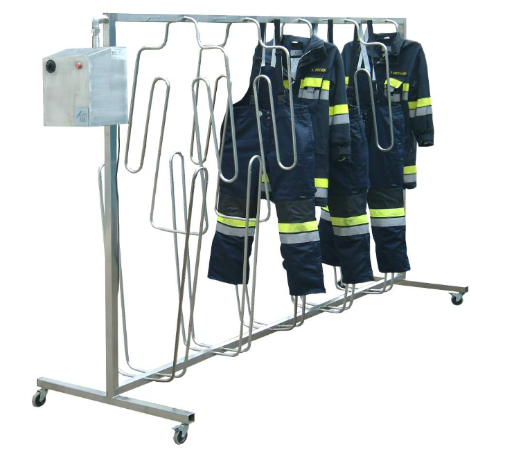 OSMA Zubehör für FIREMAN - Halteorgane für Jacken