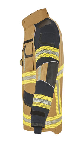 Einsatzjacke X-Pro Dynamic, gold/schwarzblau