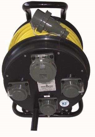 Leitungstrommel GIFAS 400 V/230 V 50 m lang, DIN EN 61316