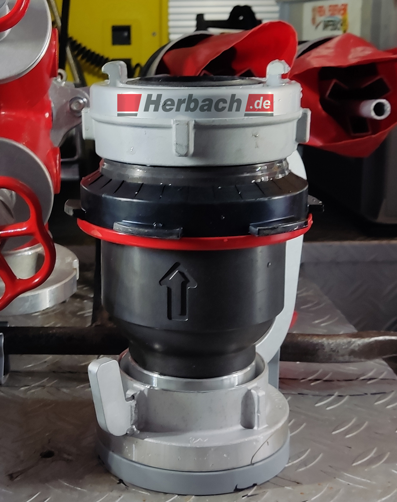 Systemtrenner B-FW112 Honeywell nach DIN 14346:2018-07 mit Griff für Feuerwehr