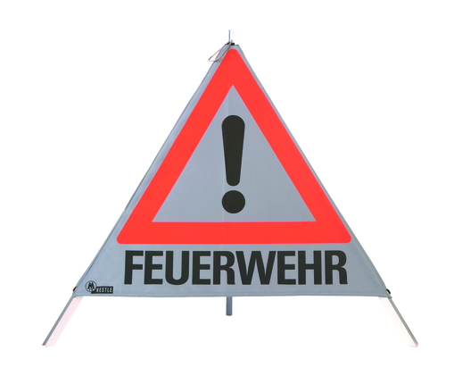 Faltsignal 700 mm  ohne Feder FEUERWEHR/UNFALL/ÖLUNFALL