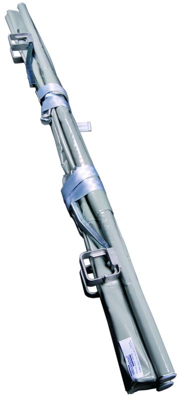 Krankentrage ultraSTRETCHER 350, 1-fach klappbar, 2 Gleit- & 2 Rollenfüße