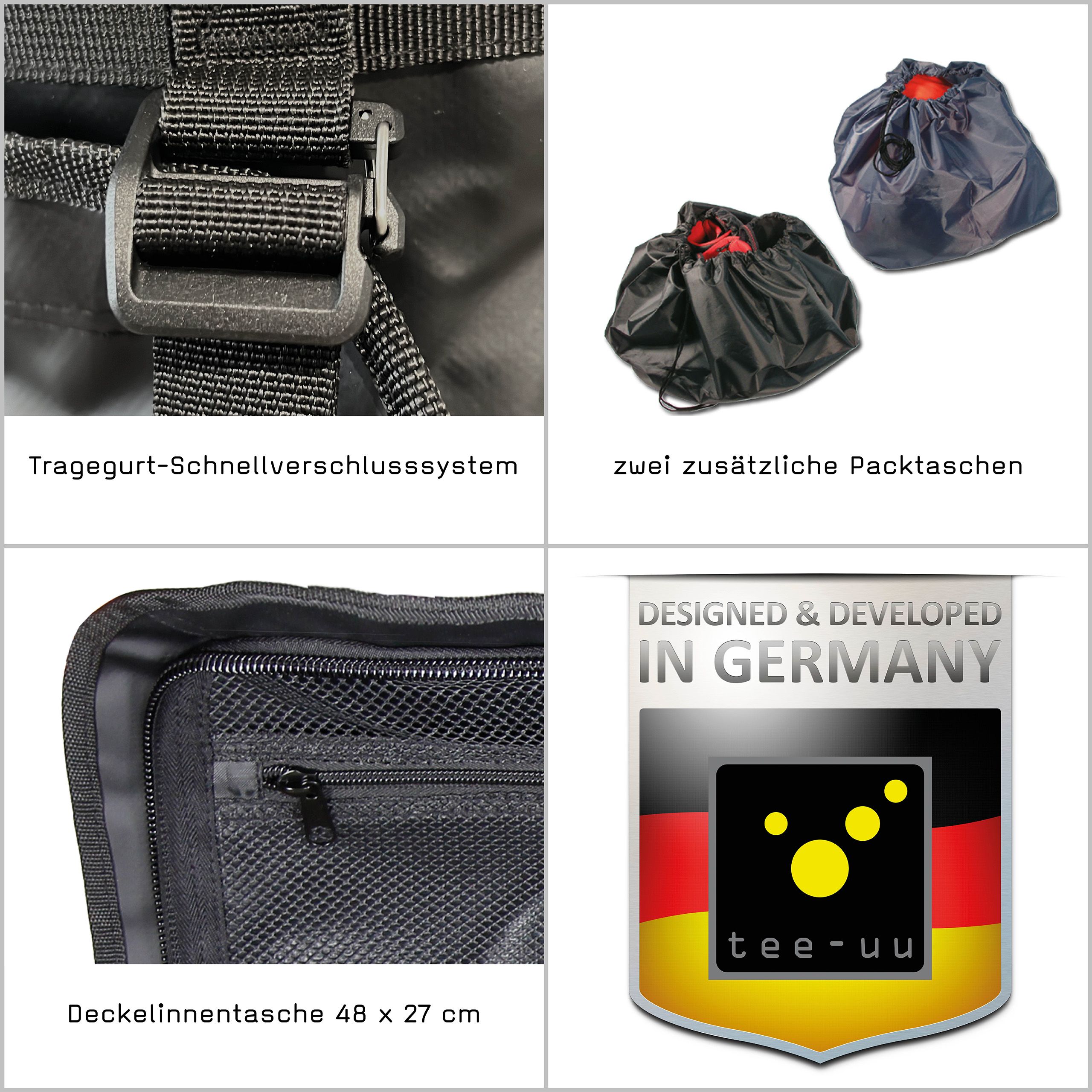 TEE-UU BARRELBAG Bekleidungstasche