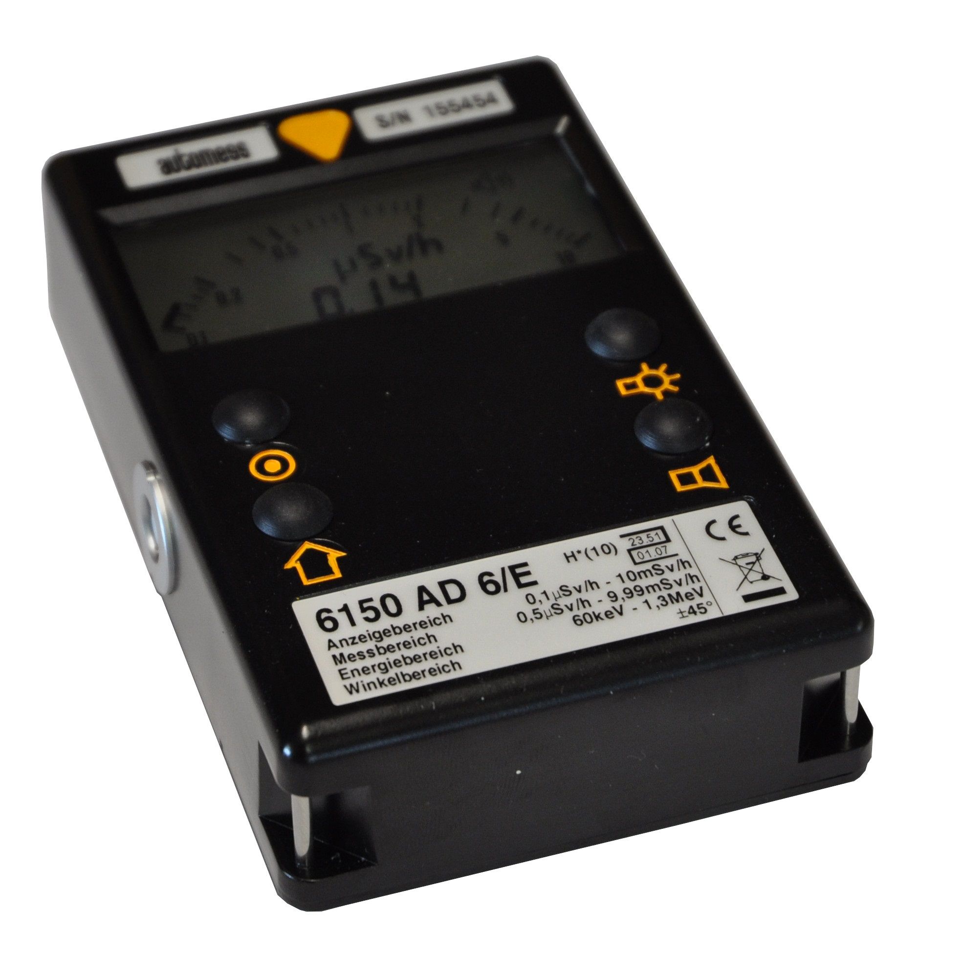 Dosisleistungsmessgerät 6150 AD6/E, für Photonenstrahlung (Röntgen- und Gammastrahlung)