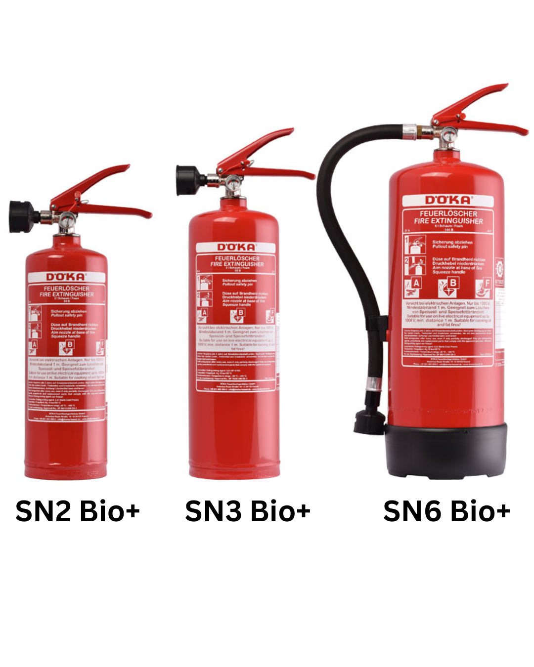 Fettbrandfeuerlöscher SN 6 Bio+ DÖKA