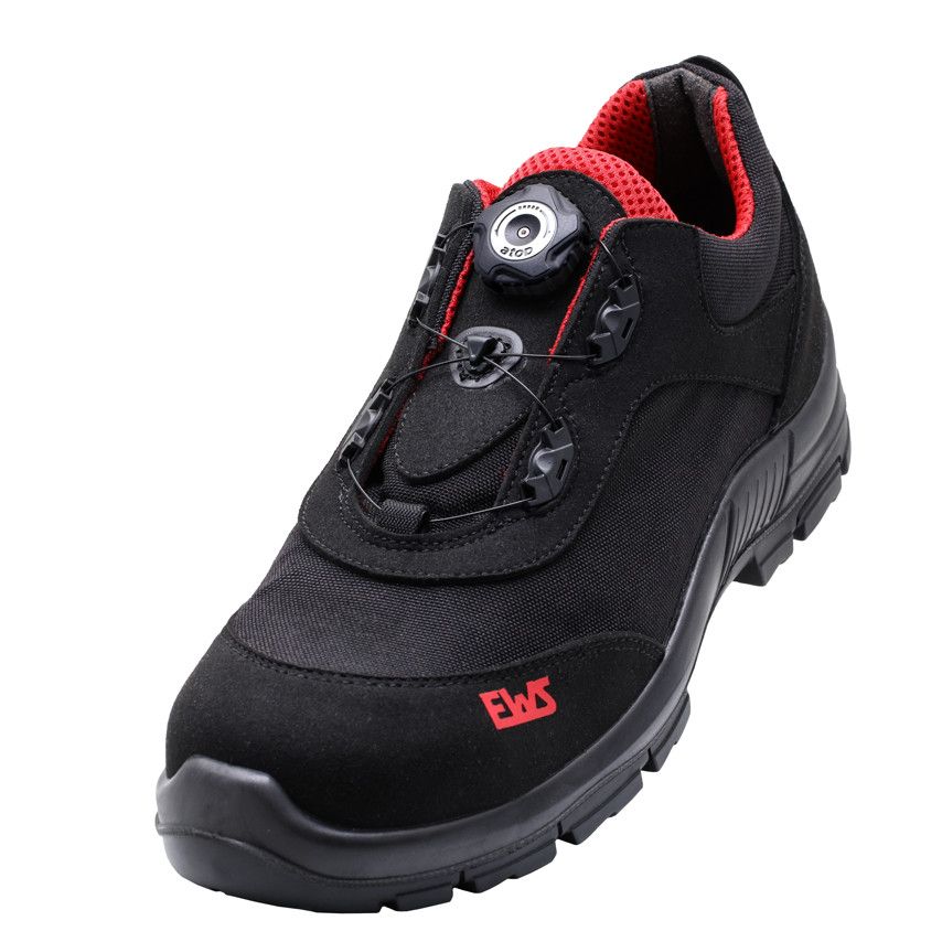 EWS Dynamic Safety S3 Sicherheitsschuh Halbschuh Red/Black